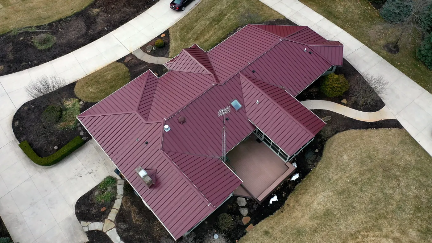 Commercial roof inspection documented in Mooresville
