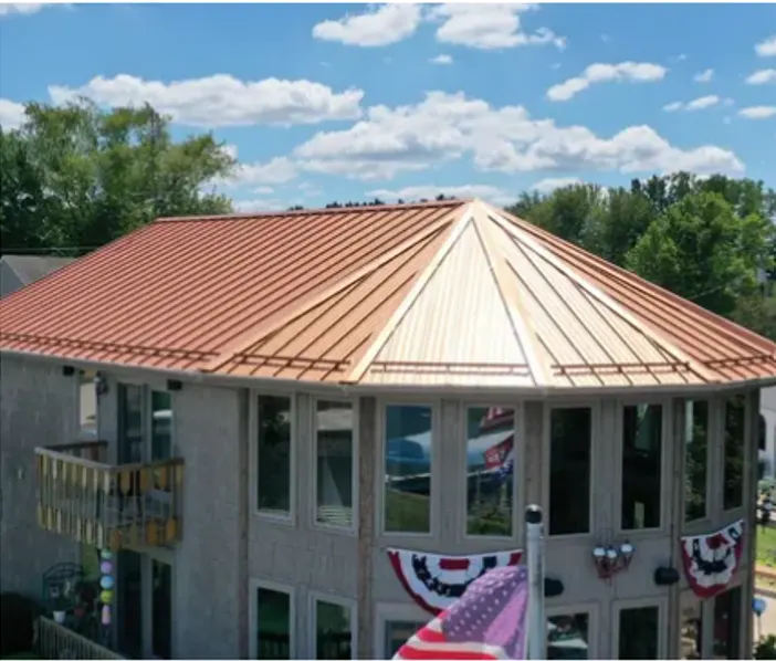 Flashing and seam work in Mooresville